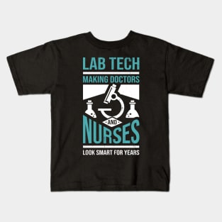 Lab Tech Laboratory Technician Gift Kids T-Shirt